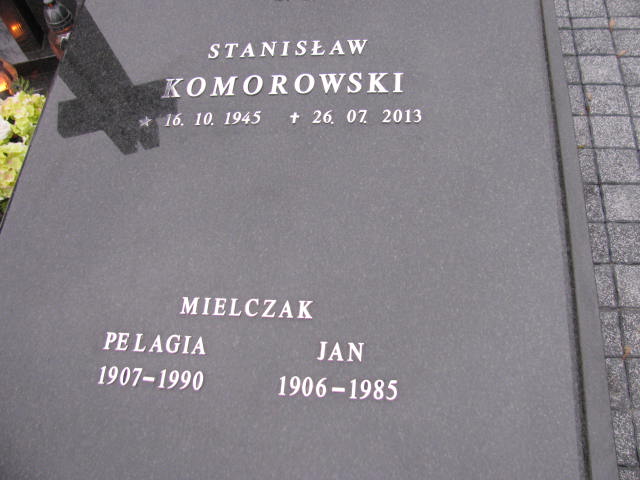 Pelagia Mielczak 1907 Nowe Skalmierzyce - Grobonet - Wyszukiwarka osób pochowanych