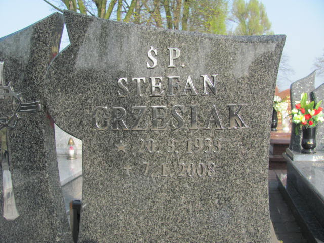 Stefan Władysław Grzesiak 1933 Nowe Skalmierzyce - Grobonet - Wyszukiwarka osób pochowanych