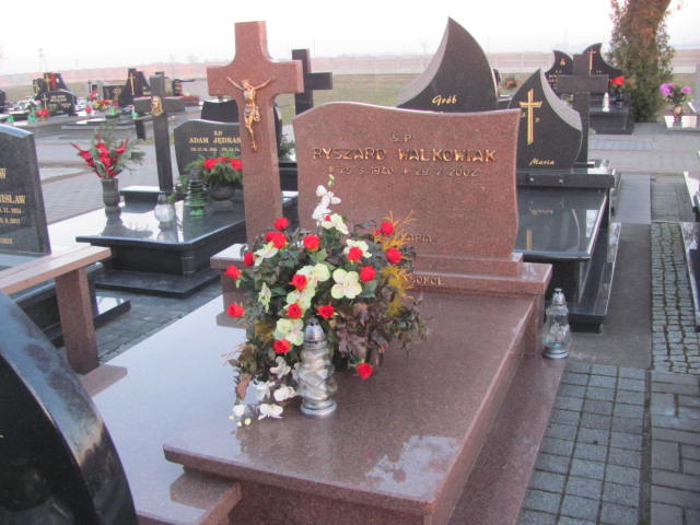 Grób Zdzisława Walkowiak