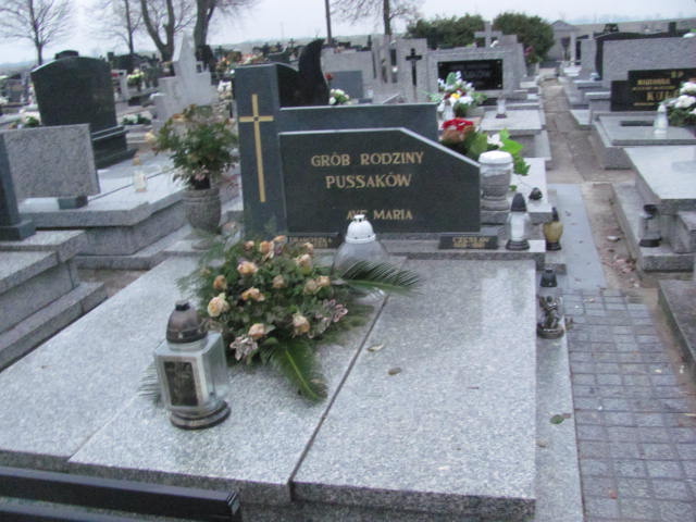 Grób Czesław Pussak