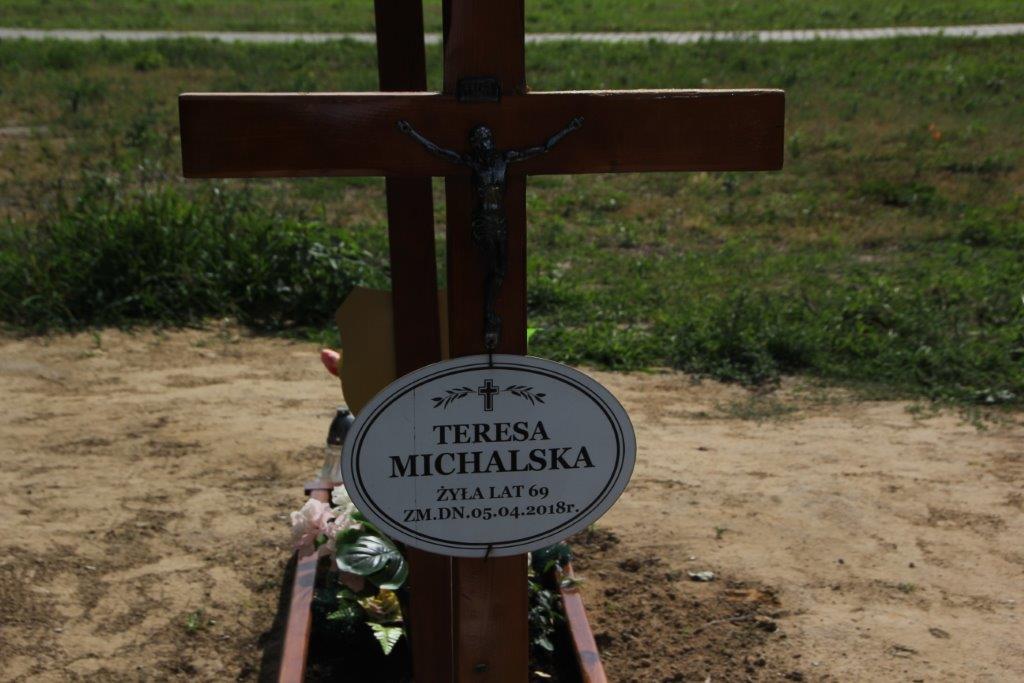 Grób Teresa Michalska